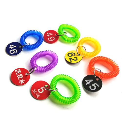 10/50/100Pcs ABS Beehive Tags Labels with Hole Round Bee Hive Number Signs - Picture 4 of 43