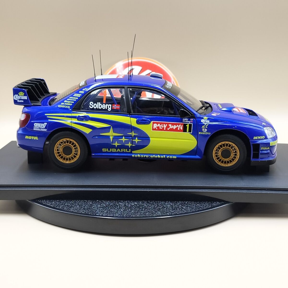 AUTOart 1/18 Subaru Impreza WRC STI 2004 Rally Japan #1 AUTOart 1/18 Subaru Impreza WRC STI 2004 Rally Japan #1