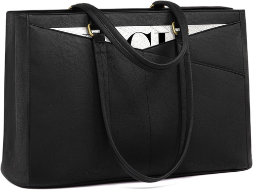 Laptop Bag for Women,15.6 Inch Laptop Tote Bag for Women,Vintage Leather Work...