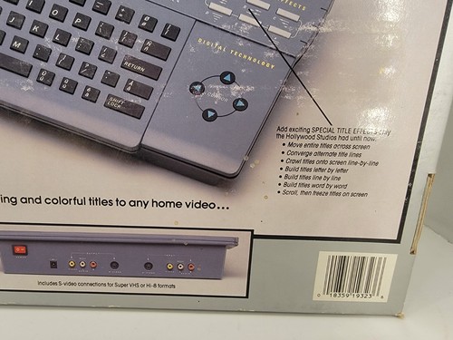 ColorWriter Magic Video Editor NEW OPEN BOX Special Effects Home Movie Titler - Picture 7 of 11