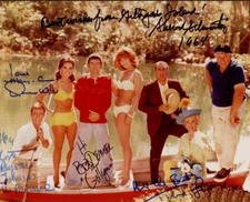 Gilligan's Island Cast Autographed 8x10 Photo Signed Reprint Classic TV Retro
