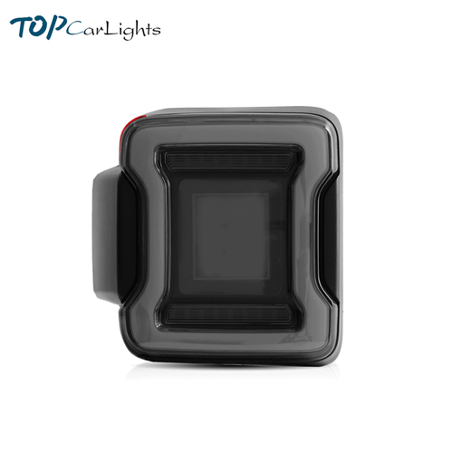 VLAND Smoked LED Tail Lights For 2018-2020 Jeep Wrangler W/Start-up Animation - Picture 2 of 18