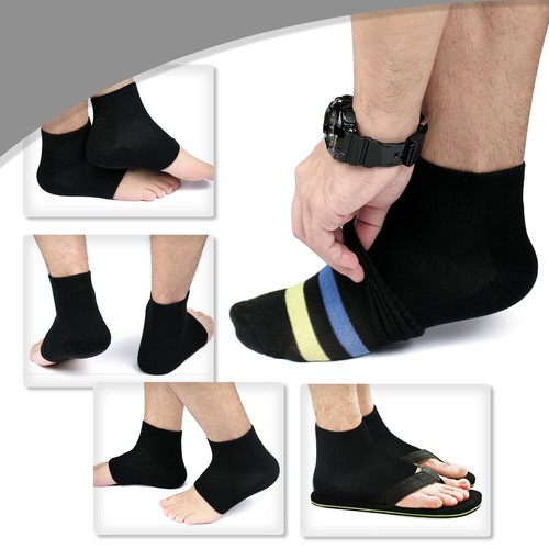 Compression Socks Foot Pain Relief Ankle Support Sleeve Brace Plantar Fasciitis - Picture 10 of 12