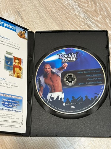 Rockin' Body Sean T Workouts (DVD , 2-Disc Set) Preowned Very Good Condition - Picture 5 of 8