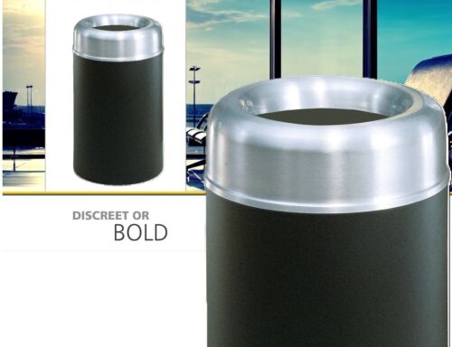Rubbermaid Commercial Crowne Trash Can 15 Gallon Open Top AOT15 Wastebasket NIB - Picture 16 of 24