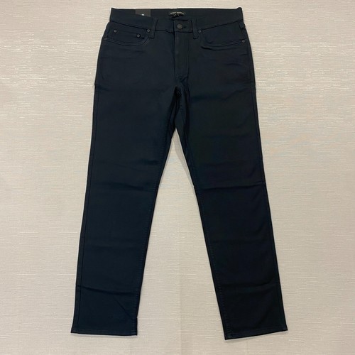 Banana Republic Chino Hose Herren 34 x 32 Slim Fit Schwarz Gerades Bein Stretch - Bild 2 von 20