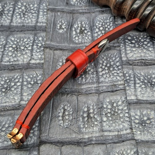 Exotic Leather Watch Band for Apple Watch size 42/44/45mm - Picture 12 of 12