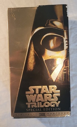 STAR WARS TRILOGY SPECIAL EDITION VHS 3 TAPES BOX SET 1997 - Picture 5 of 9