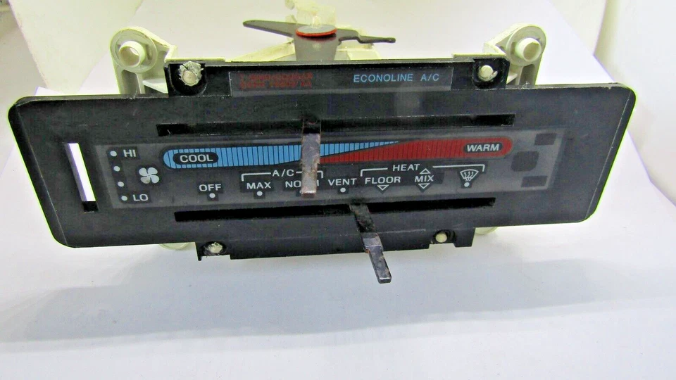 FORD E6SH-19808-AA ECONOLINE AIRE ACONDICIONADO CONTROL DE CALEFACCIÓN NUEVO OEM Foto 2 de 4