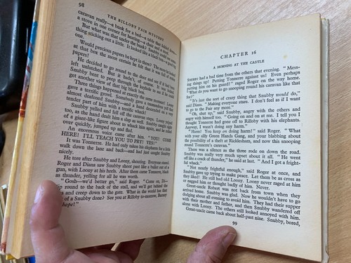 1966 ENID BLYTON "THE RILLOBY FAIR MYSTERY" FICTION HARDBACK BOOK (P3) - Photo 12/14
