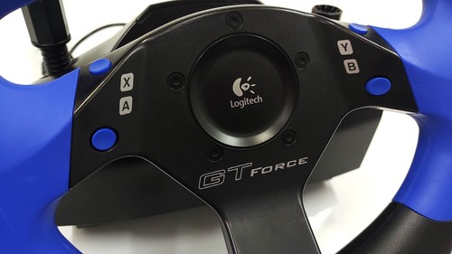 Logicool Driving Force Set Steering controller Gran Turismo 3 PS2  - Working - Picture 6 of 22