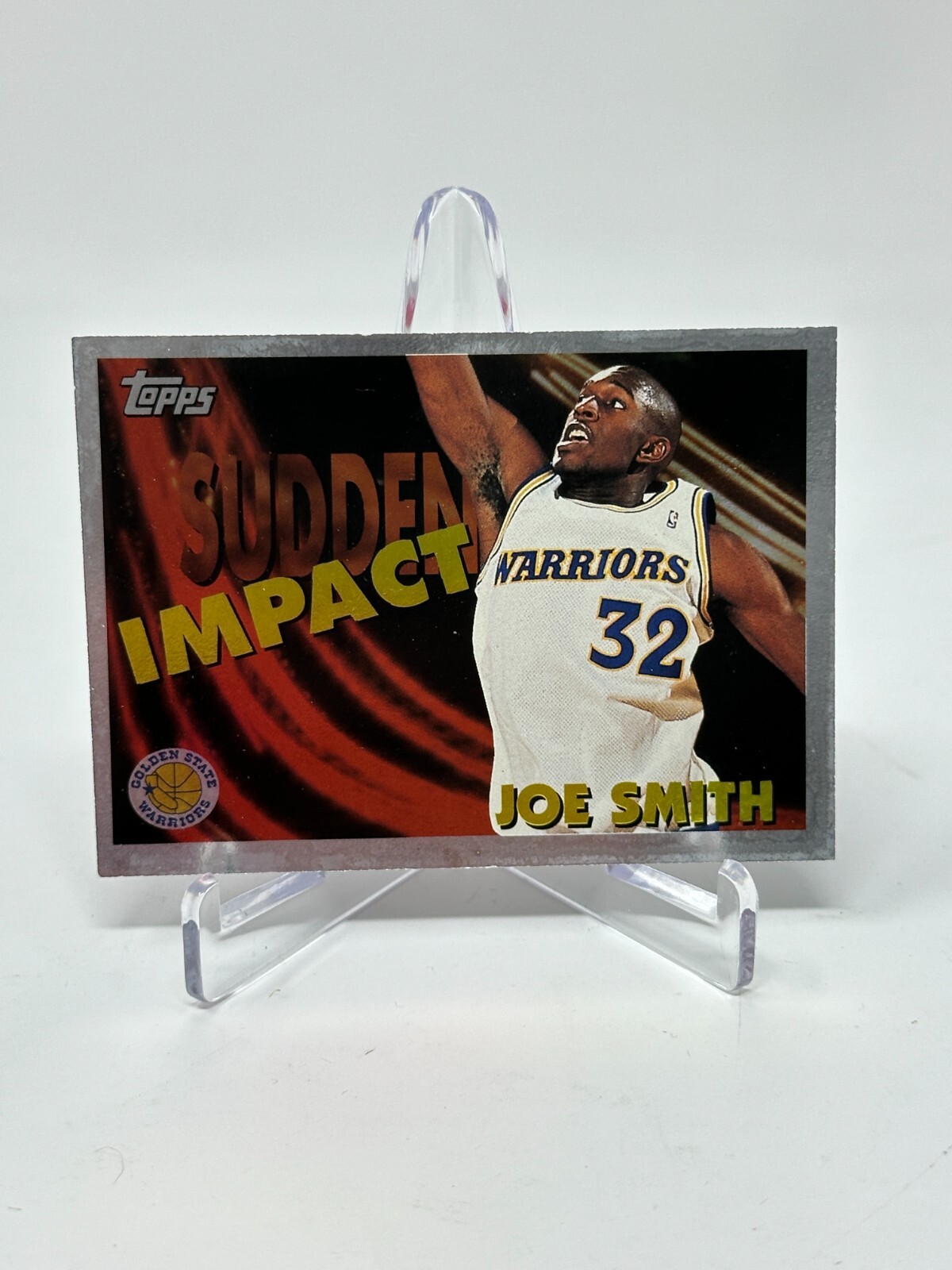 1995-96 Topps Basketball Joe Smith Sudden Impact Rookie RC Card #SI 9