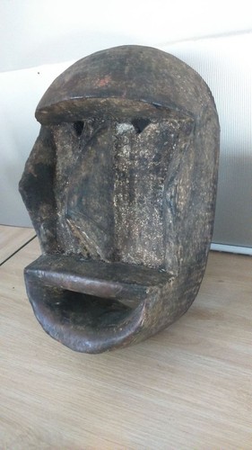 African mask. Masque africain KRAN cote d'Ivoire - Imagen 4 de 11