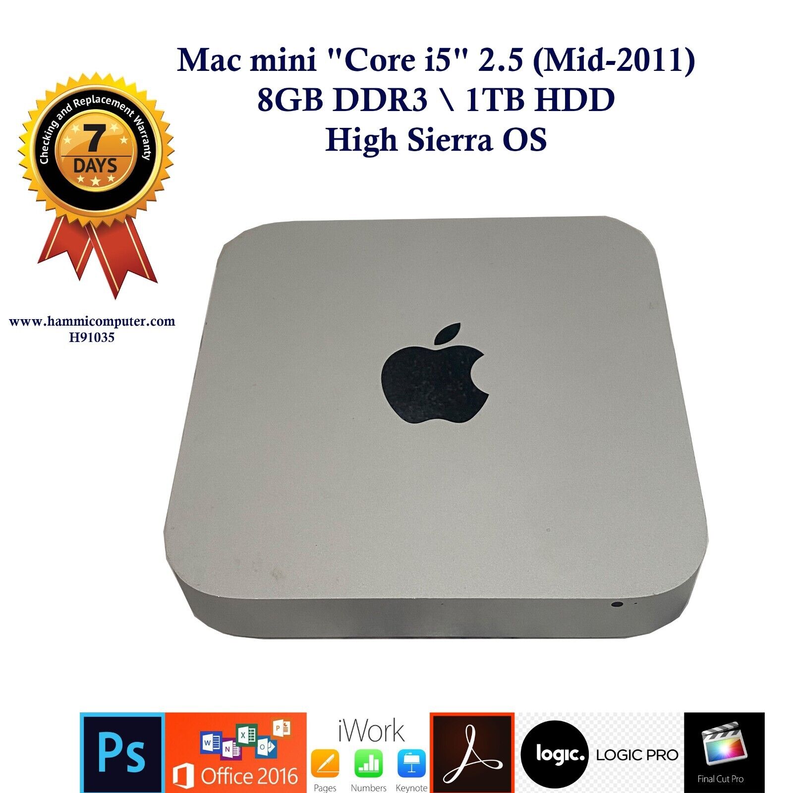 Mac mini (Mid 2011) i5 2.5GHz 4GB - Macデスクトップ