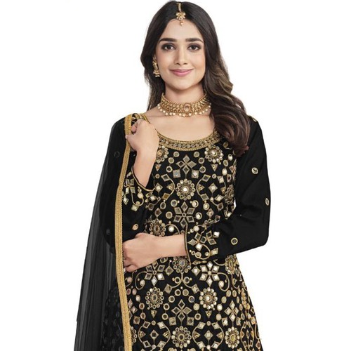 Punjabi Wedding Wear Women's Heavy Worked Salwar Kameez Patiyala Dupatta Suits - Picture 25 of 25