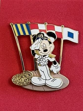 Disney DCL September 2005 Wonder Captain Mickey LE Pin Captain's Choice     U01