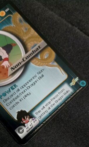 DBZ CCG Namek Dragon Ball 4 HOLO FOIL Limited Edition Rare #80 Trunks Saga - Picture 4 of 6