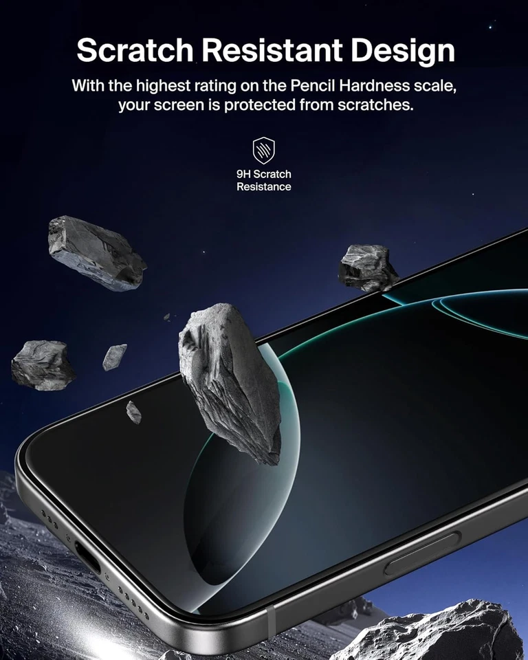 Belkin ScreenForce UltraGlass 2 iPhone 17 Pro Screen Protector,...  - Image 3 of 4