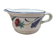 Lenox Poppies on Blue Creamer Chinastone