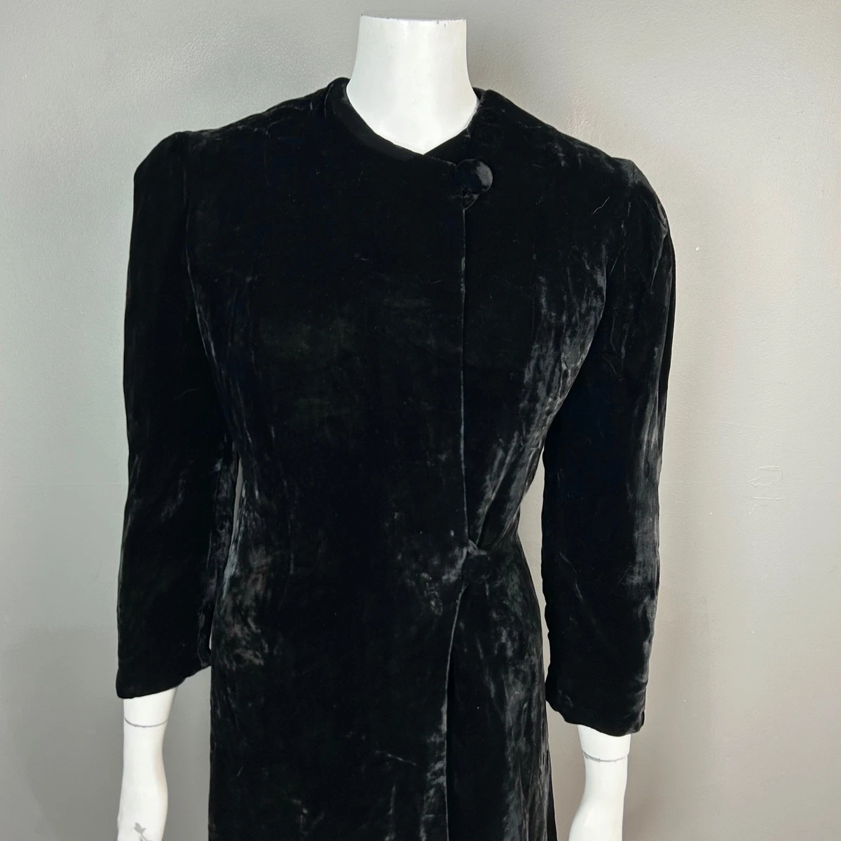 Preços baixos em Velvet década de 1930 Década Vintage Casacos Preços baixos em Velvet década de 1930 Década Vintage Casacos