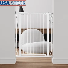 Adjustable Baby Gate Stairs Doors Pressure Mounted Safety Gate Kids Pets New