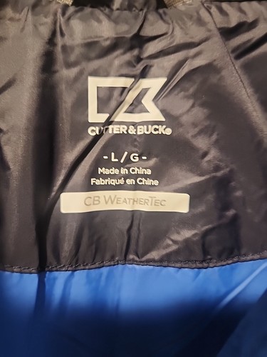 Womens Cutter & Buck Quilted Lightweight Weathertec Jacket-Size Large - Picture 3 of 11