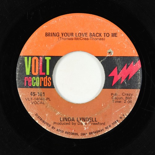 Northern Soul 45 - Linda Lyndell - Bring Your Love Back To Me - Volt