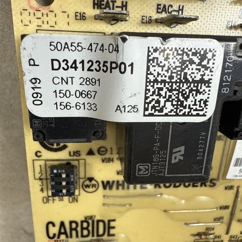 Ricambio Forno Gas Scheda Controllo Forno White Rodgers D341235P01 - Usata, Funzionante, Modello 50A55-474, Per Riparazioni Componenti Riscaldamento