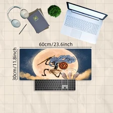 HOT-40*90cmLarge Non-Slip Rubber Gaming Mouse Pad w/Vibrant Fantasy Art Design -