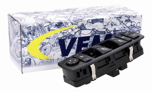 V33-73-0137 WINDOW LIFT SWITCH BUTTON LEFT FRONT VEMO NEW OE REPLACEMENT - Picture 3 of 12