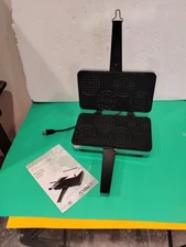 VillaWare Quattro 5100-NS Pizzelle Baker 4 Cookie Maker Non-Stick 900W