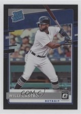 2020 Panini Donruss Optic Rated Rookies Black Prizm 1/25 Willi Castro #92 1pd