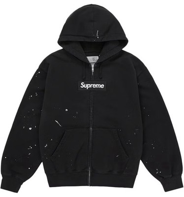 トップス SUPREME MM6 Black M Supreme x mm6 Bogo Zip up ss26 | eBay