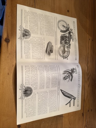 Brochure vendita moto indiane 1915 opuscolo scout pony catalogo moto - Foto 14 di 23