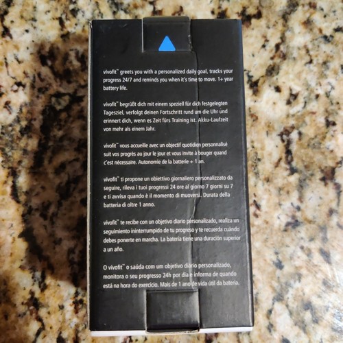 Garmin vívofit Fitness Band Black w/ Box & Manual Activity Tracker Tested Works - Picture 3 of 7