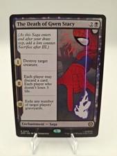 MTG Marvel Spider-Man, The Death of Gwen Stacy SPM 0054 Enchantment NM/M