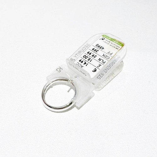 Nagelneu mit Etikett Sterling Silber 925 schlichter Ring Unisex Gr. L Band - Bild 3 von 6