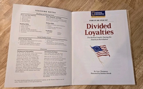 National Geographic "Divided Loyalties" (2006, Paperback) American Revolution - Bild 3 von 6