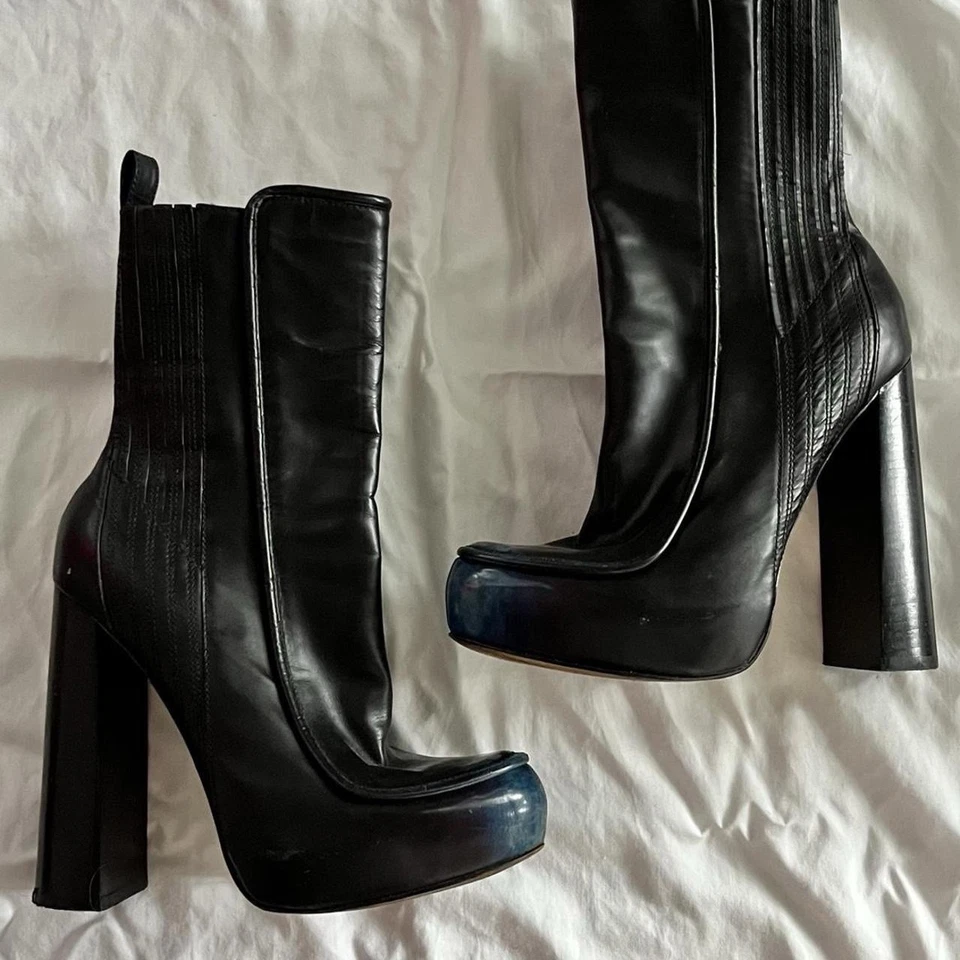 Alexander Wang Addison Platform Boots - Image 3 of 4