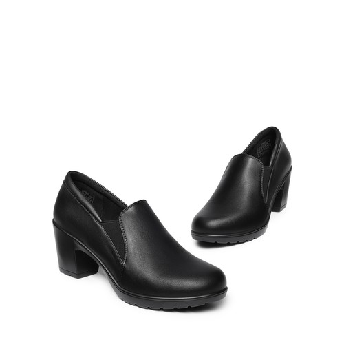 Women 2.8 inch Chunky Block Heels Pumps Comfortable Slip-on Heeled Loafers Pumps - Bild 9 von 43