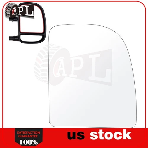 Mirror Glass Upper For 99-07 Ford F-350 F-450 F550 Super Duty Passenger Side RH