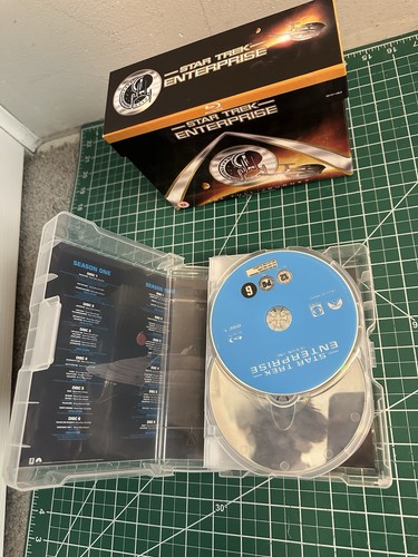Star Trek: Enterprise The Full Journey Season 1-4 Blu-Ray Box Set Good Condition - Picture 2 of 6