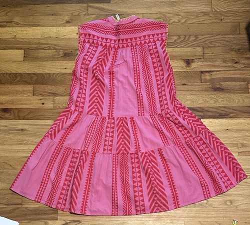 UNCLE FRANK Anthropologie Kleid Gr. S Blumenmuster 100 % Baumwolle Taschen kurz USA EUC - Bild 10 von 11