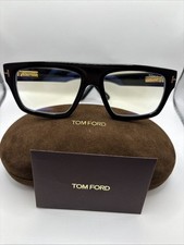 Tom Ford FT6084-B shiny black 001 Eyeglasses Rx Able Brand New With Case