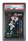 2025 Prizm JOE BURROW Fireworks Black Finite 1/1 PSA 9 MINT
