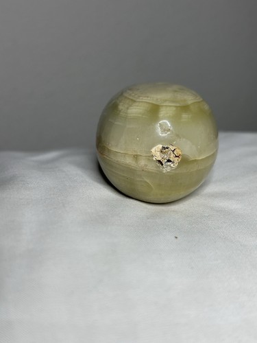 Vintage Onyx/Agate Stone Fruit Paperweights ~ Lot Of 3 - Picture 6 of 21