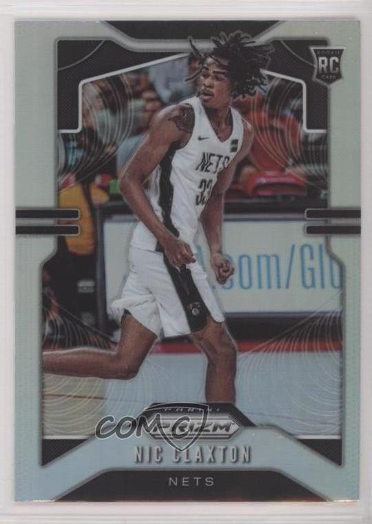 2019-20 Panini Prizm Silver Nic Claxton Nicolas #292 Rookie RC