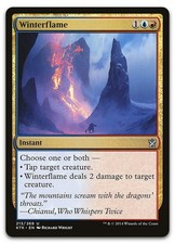 Winterflame #213 (LP) Khans of Tarkir KTK Magic MTG