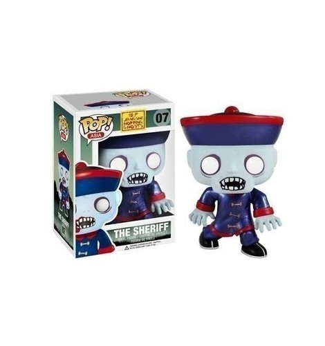 Funko Pop! Asia: Hopping Ghost - The Sheriff with Pop Protector