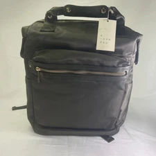 A New Day 15" Nylon Back Back Duffle Bag Zipper Handle Green